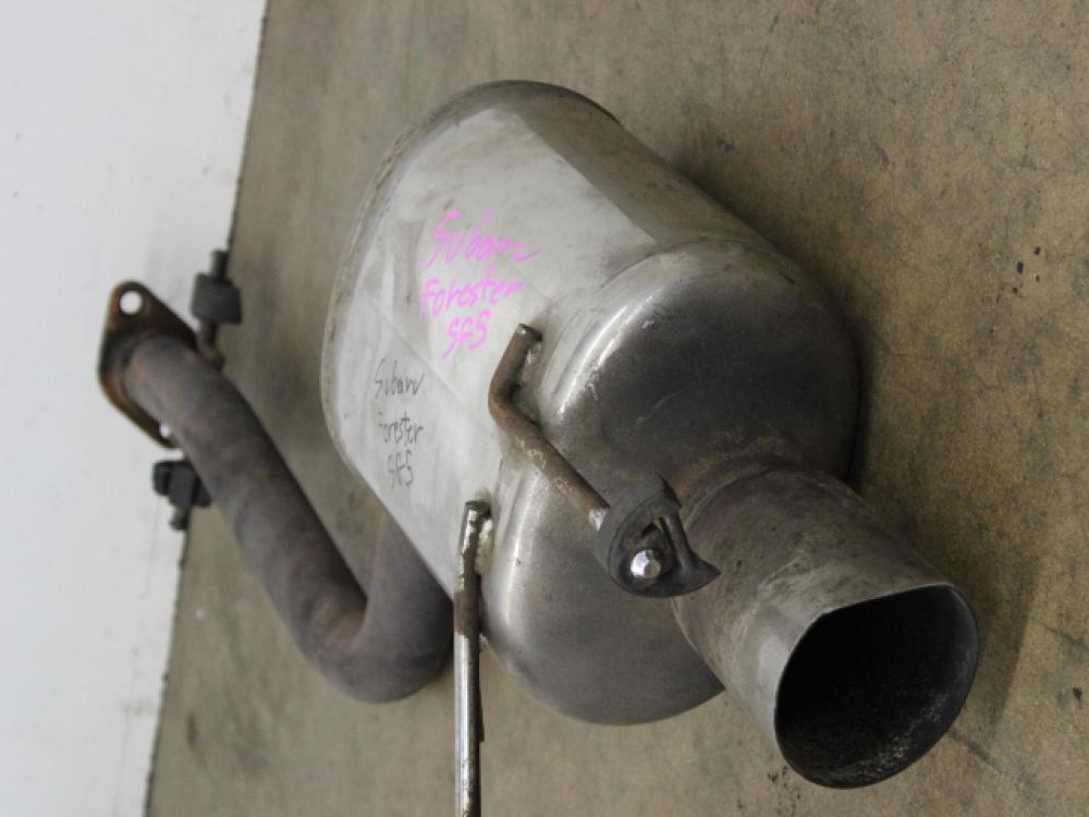 03-08 SUBARU FORESTER SG5 MUFFLER EXHAUST: Image 4