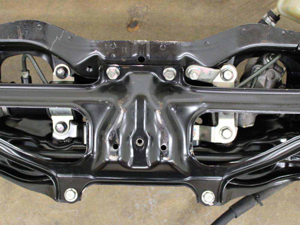 JDM 2008-2014 SUBARU STI IMPREZA OEM FRONT AND REAR SUBFRAME: Image 13
