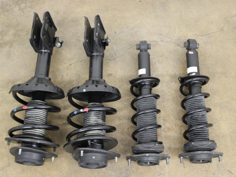 JDM 2008-2014 SUBARU STI IMPREZA SHOCKS STRUTS OEM FRONT AND REAR: Image 1