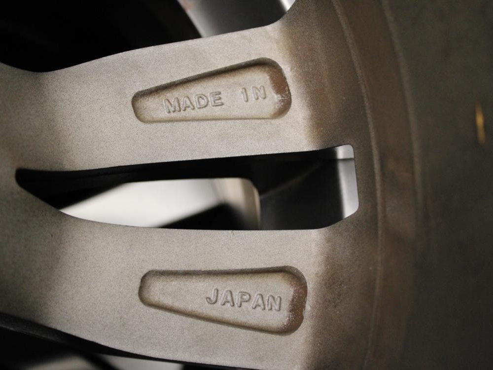 JDM 5X114.3 BOLT PATERN RIMS + BRIDGESTONE 245/40/R18-97W TIRES SET OF 4 : Image 12