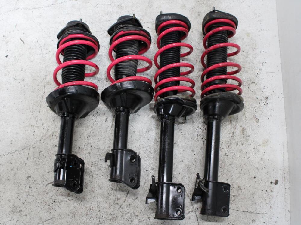 2003-2008 JDM Subaru Forester STI SG9 OEM KYB Struts Shocks Suspensions 5×100 Set: Image 2