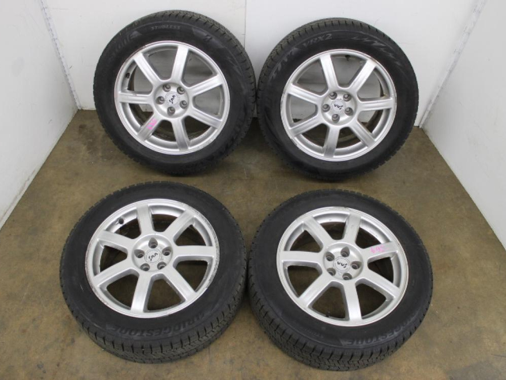 SUBARU AUTO ACCESSORY (ENKEI) 17X7.5 +53 5X100 BRIDGESTONE 215-55R17: Image 2