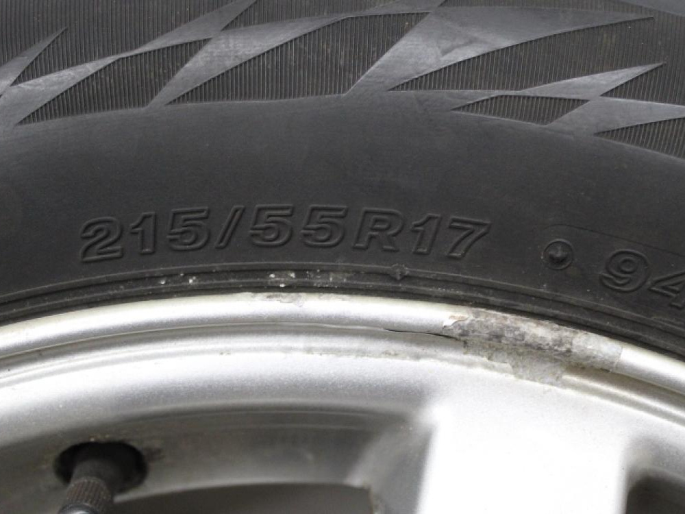 SUBARU AUTO ACCESSORY (ENKEI) 17X7.5 +53 5X100 BRIDGESTONE 215-55R17: Image 5