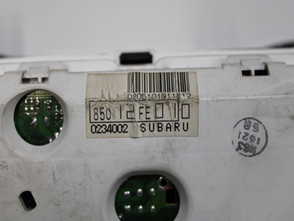 JDM 2001-2002 SUBARU IMPREZA WRX STi V7 CLUSTER: Image 5