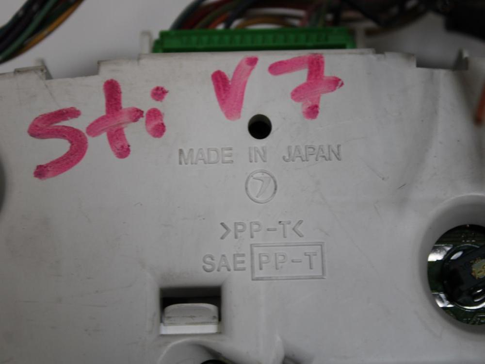 JDM 2001-2002 SUBARU IMPREZA WRX STi V7 CLUSTER: Image 6
