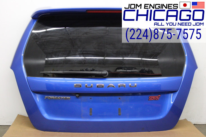 03-08 SUBARU FORESTER STI SG9 REAR HATCH TAILGATE 