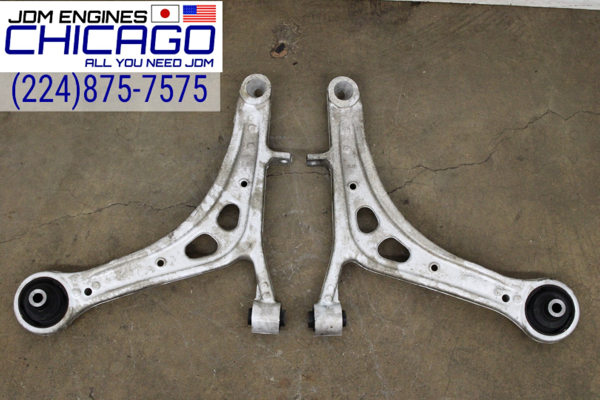 JDM 2008-2014 SUBARU STI IMPREZA OEM ALUMINUME FRONT LOWER CONTROL ARM