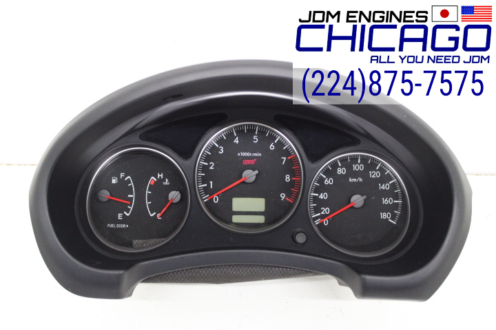 JDM 03-09 SUBARU FORESTER STI SG9 CLUSTER W/CLUSTER HOOD