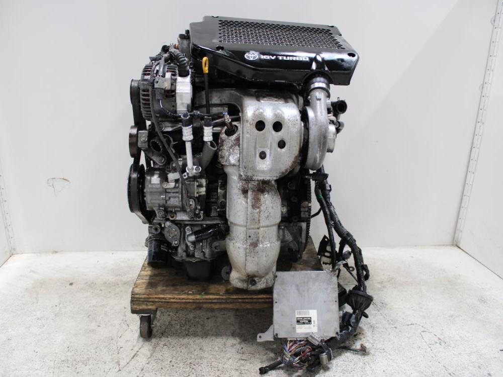 JDM TOYOTA CALDINA 3S-GTE 5TH GEN 2.0L ST246 TURBO ENGINE + WIRING & ECU: Image 3