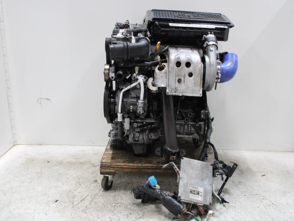 JDM 1997-2001 TOYOTA CALDINA MR2 3SGTE 4TH GEN ST215 2.0L TURBO ENGINE + WIRING ECU: Image 3