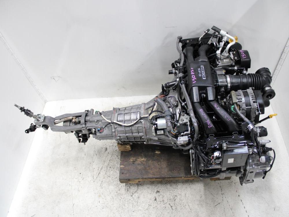 JDM 13-16 SUBARU BRZ TOYOTA GT86 SCION FR-S FA20 NON-TURBO 2.0L DOHC ENGINE + 6 SPD M/T: Image 5
