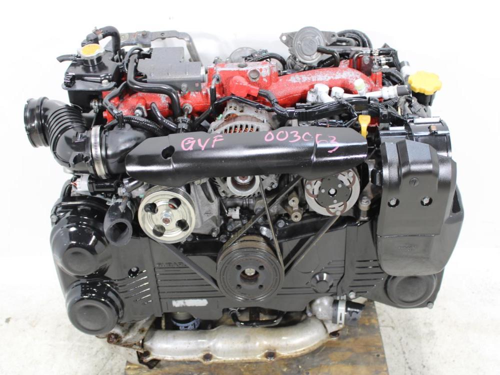JDM 2008-2019 SUBARU WRX STI EJ257 2.5L DOHC TURBO AVCS ENGINE: Image 1