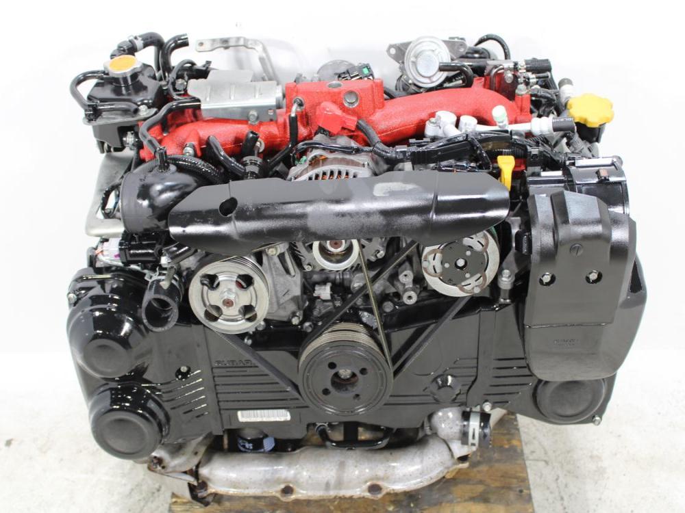 JDM 2008-2019 SUBARU WRX STI EJ257 2.5L DOHC TURBO AVCS ENGINE: Image 1