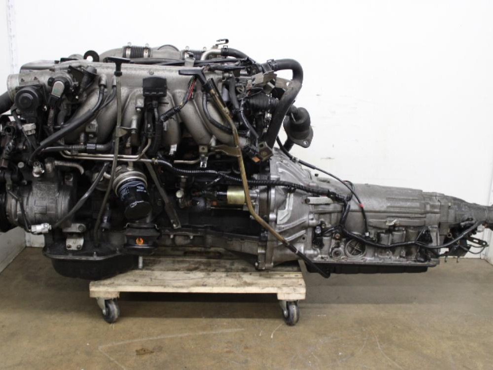 JDM 93-96 1JZ GTE front sump NonVVTi Twin Turbo 2.5L Engine Automatic Transmission Wiring & ECU: Image 3