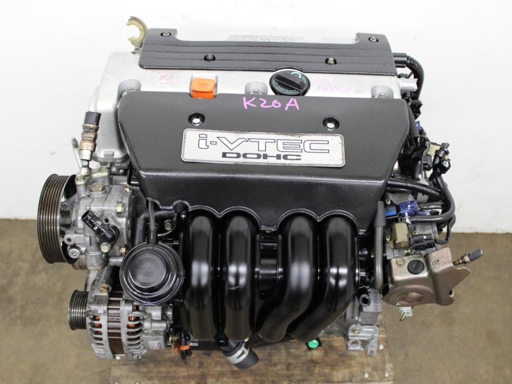 JDM 2002-2005 HONDA CIVIC 2002-2006 ACURA CSX & HONDA CRV K20A DOHC VTEC 2.0L 4CYL ENGINE: Image 2