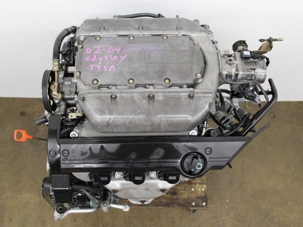 JDM 2002, 2003, 2004 HONDA ODYSSEY J35A 3.5L SOHC V6 V-TEC ENGINE: Image 1