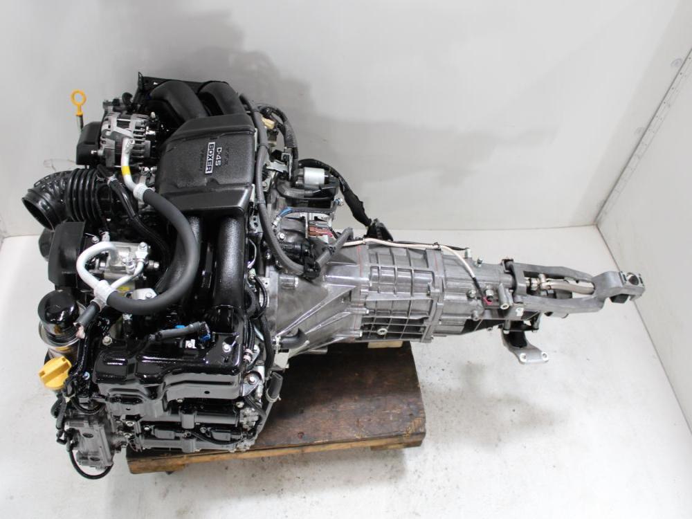 JDM 2022-2025 SUBARU BRZ FA24 2.4L DOHC NON-TURBO ENGINE + 6 SPEED MANUAL TRANSMISSION: Image 9
