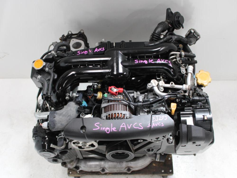JDM 08-14 SUBARU IMPREZA WRX LEGACY GT.FORESTER XT EJ20Y 2.0L SINGLE AVCS TURBO ENGINE: Image 1