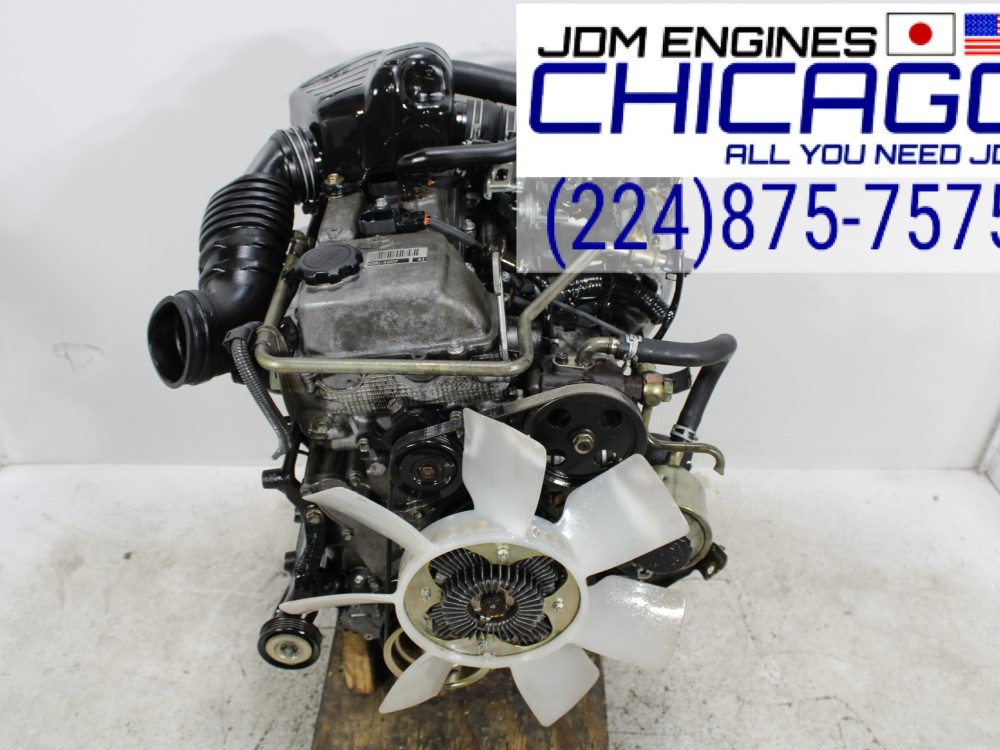 JDM 1995-2004 TOYOTA 4RUNNER, TACOMA, T100 3RZ-FE 2.7L DOHC 4 CYL COIL TYPE 4 PORT ENGINE