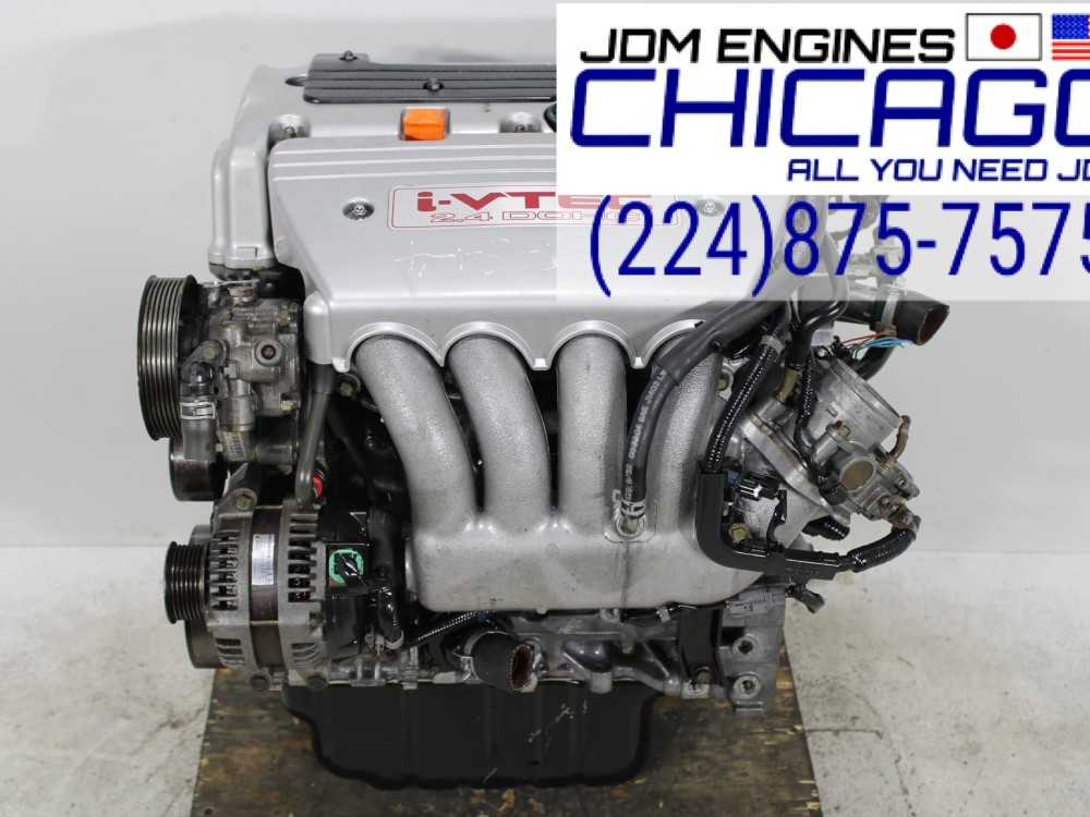 JDM 2004-2008 ACURA TSX K24A3 2.4L DOHC i-VTEC RBB HEAD HIGH COMPRESSION ENGINE
