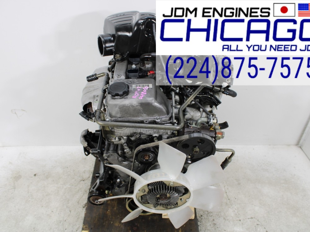 JDM 1997-2004 TOYOTA 4RUNNER, TACOMA, T100 3RZ-FE 2.7L DOHC 4 CYL COIL TYPE 4 PORT ENGINE