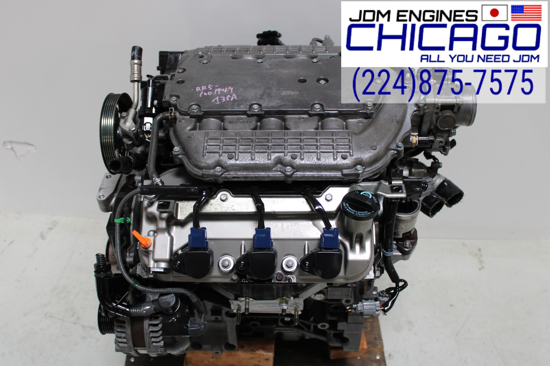 JDM 2006-2008 HONDA PILOT HONDA RIDGELINE J35A 3.5L V6 SOHC VTEC ENGINE