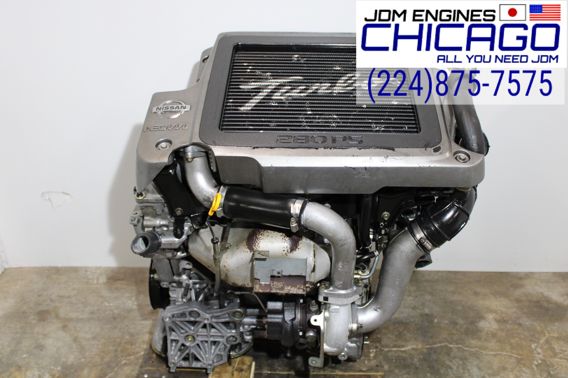 JDM 2001-2003 NISSAN X-TRAIL GT SR20VET 2.0L TURBO ENGINE 