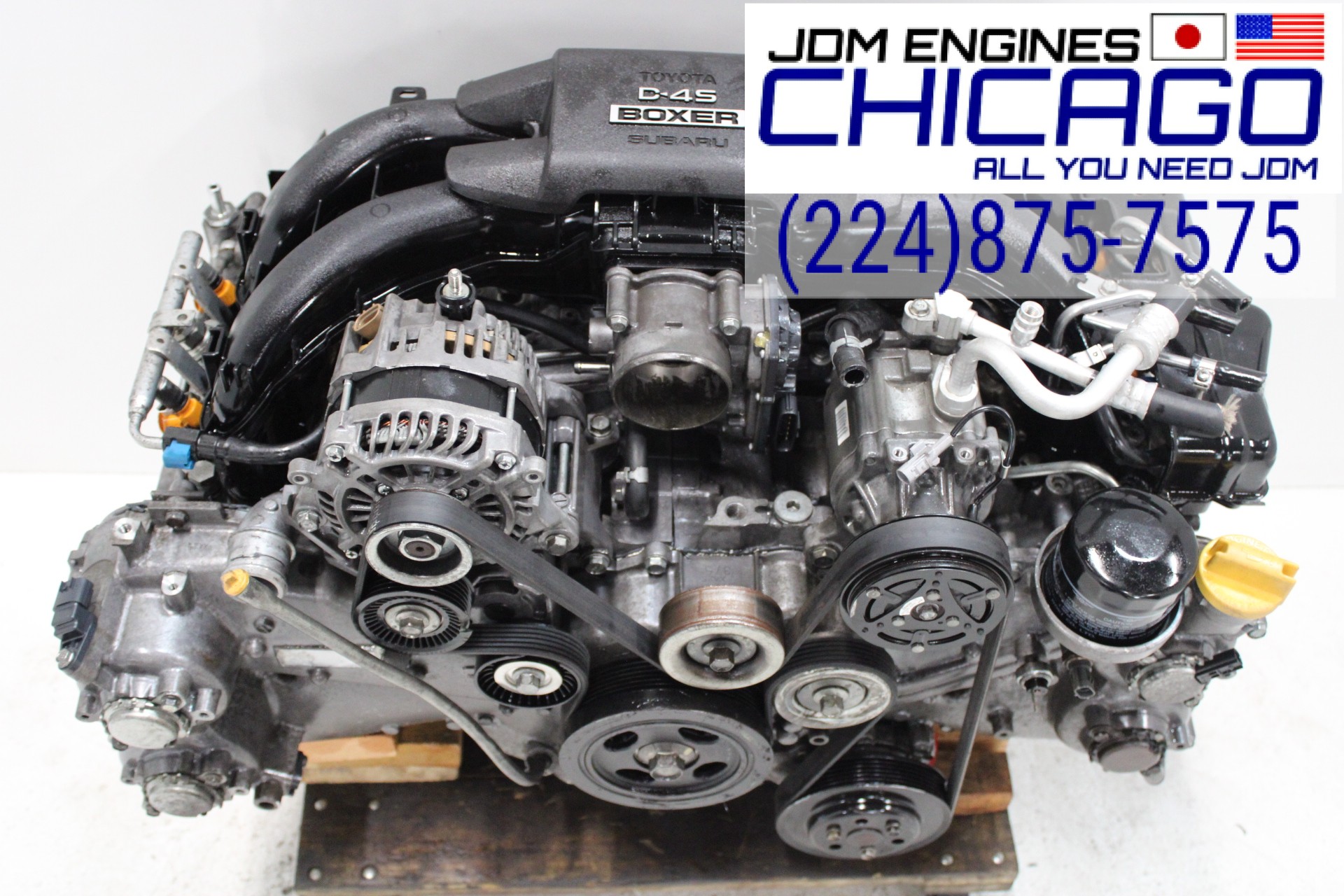 JDM 13-16 SUBARU BRZ TOYOTA GT86 SCION FR-S FA20 NON-TURBO 2.0L DOHC ENGINE
