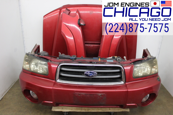 03-08 SUBARU FORESTER FRONT CUT