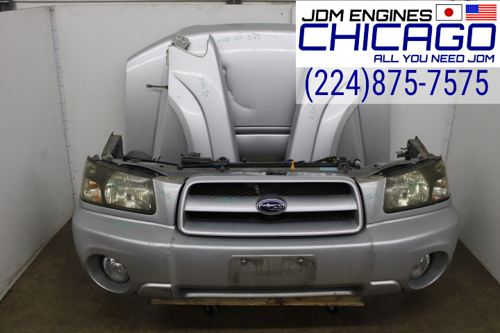 03-08 SUBARU FORESTER FRONT CUT