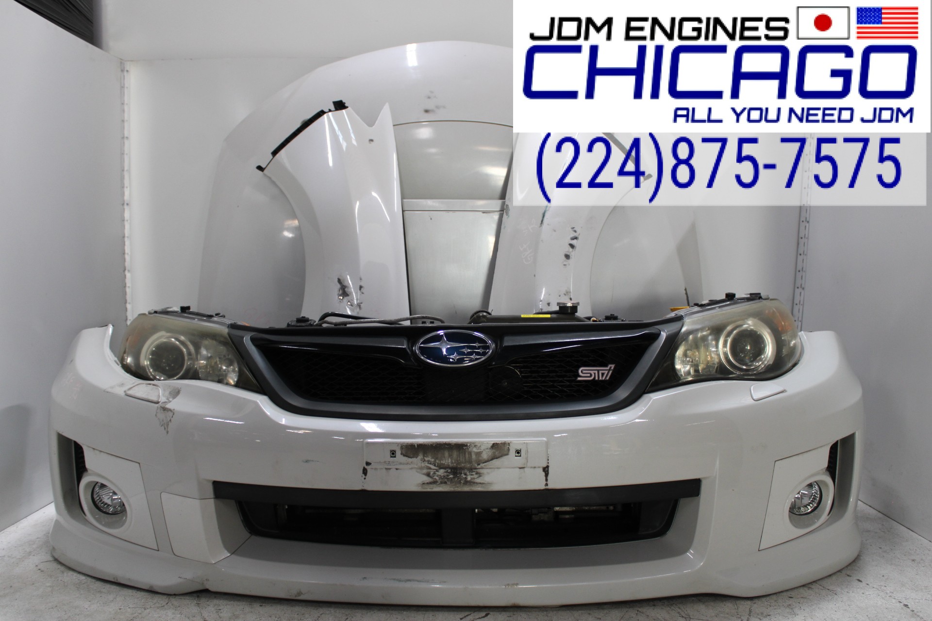JDM 2008-2014 SUBARU IMPREZA WRX STI FRONT END NOSE CUT CONVERSION