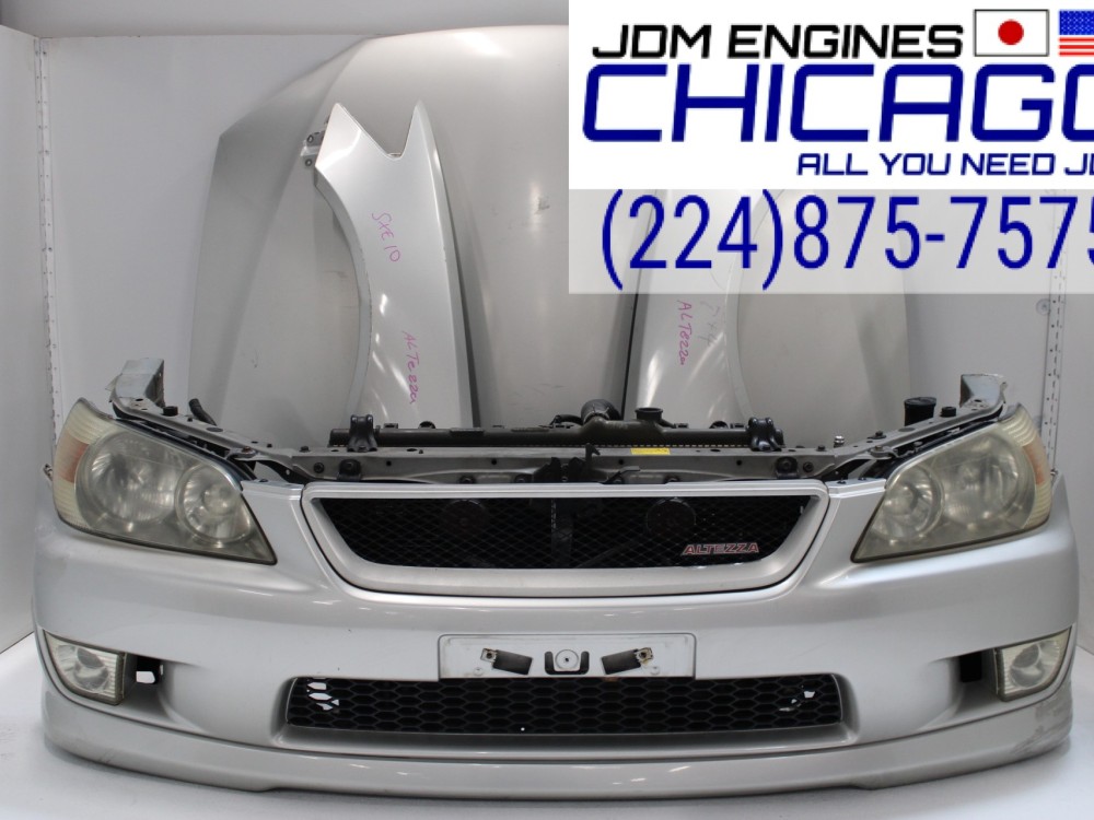 JDM 98-05 TOYOTA ALTEZZA SX10 LEXUS IS300 FRONT END NOSE CUT CONVERSION