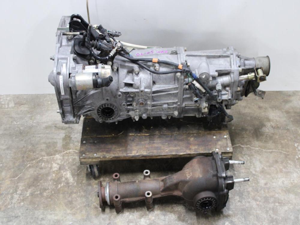 JDM 2002-2005 SUBARU IMPREZA WRX 5SPEED AWD M/T WITH REAR DIFFERENTIAL: Image 2