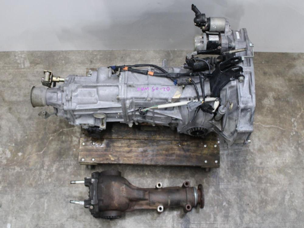 JDM 2002-2005 SUBARU IMPREZA WRX 5SPEED AWD M/T WITH REAR DIFFERENTIAL: Image 7