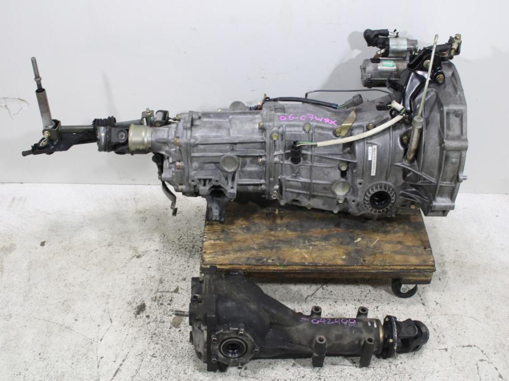 JDM 2006-2007 SUBARU IMPREZA WRX 5SPEED AWD M/T WITH REAR DIFFERENTIAL : Image 5