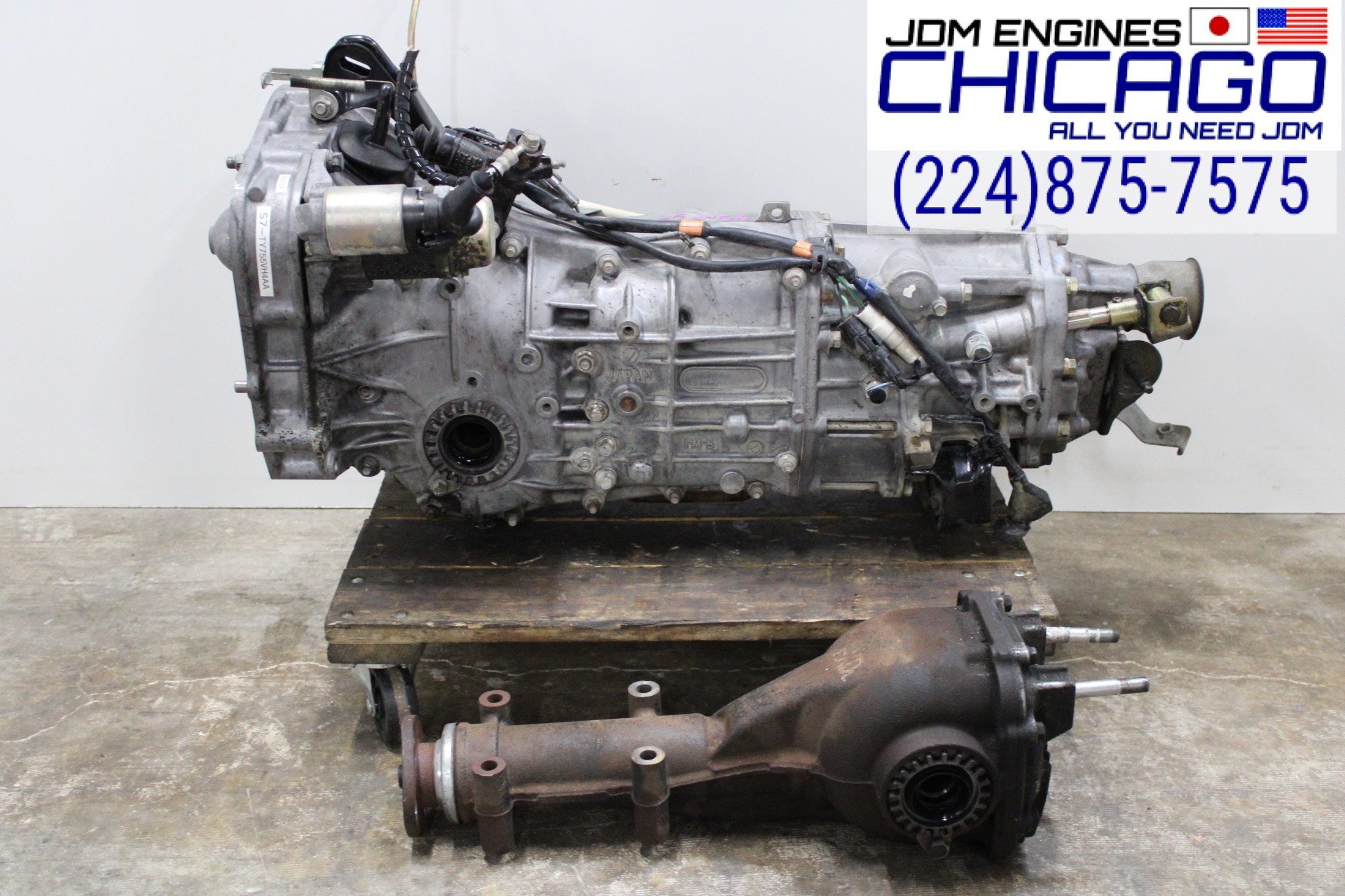 JDM 2002-2005 SUBARU IMPREZA WRX 5SPEED AWD M/T WITH REAR DIFFERENTIAL