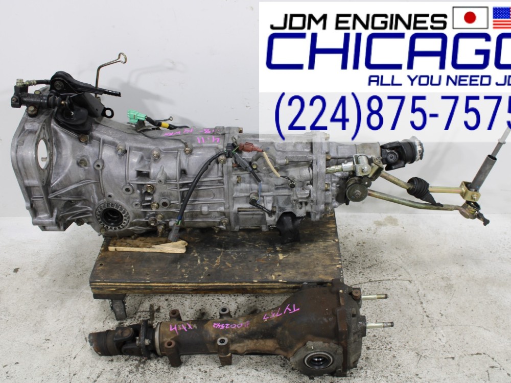 JDM 2008-2014 SUBARU IMPREZA WRX EJ20 TURBO 5 SPEED AWD M/T WITH REAR DIFF