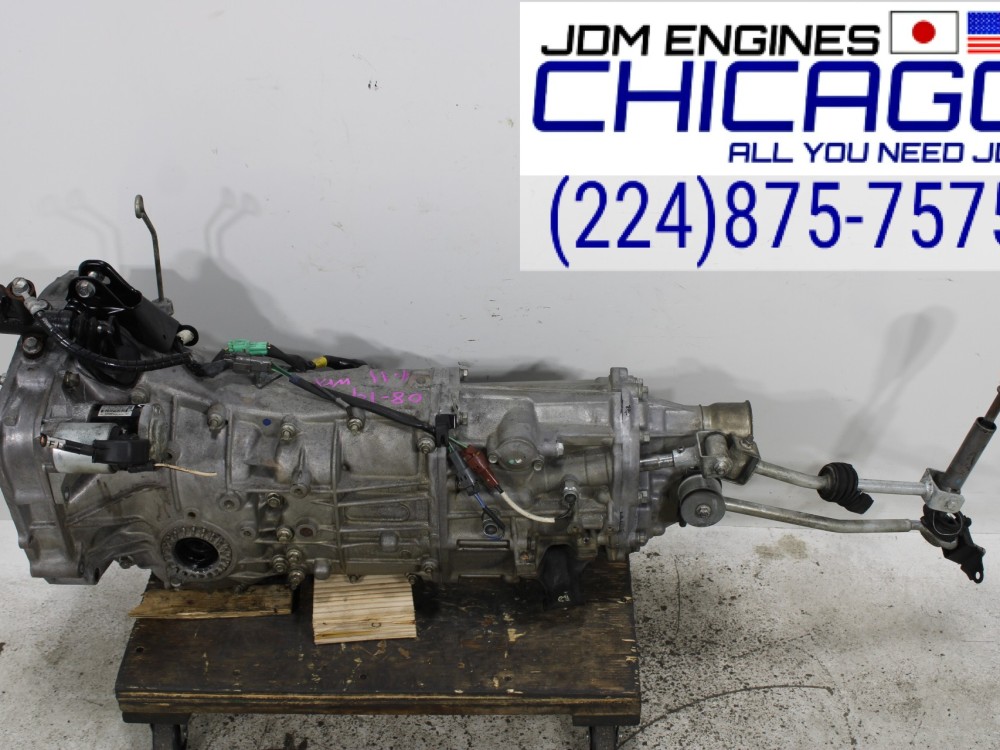 JDM 2008-2014 SUBARU IMPREZA WRX EJ20 TURBO 5 SPEED AWD M/T